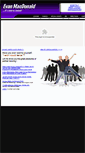 Mobile Screenshot of evanmacdonald.com